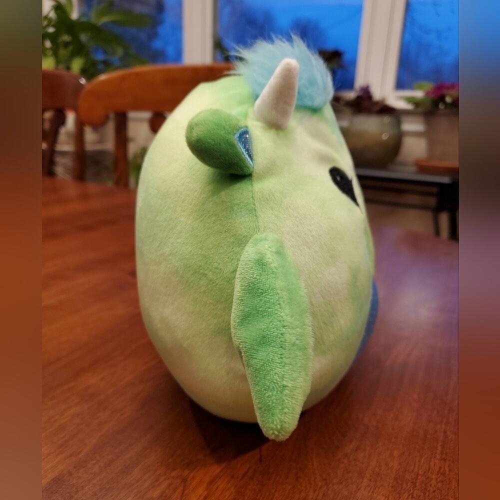 Cuddly Crew tie dye dragon soft pet plushy - Picture 3 of 5